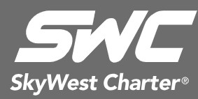 SkyWest Charter logo